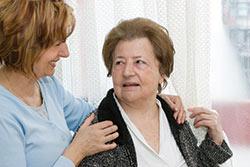 Caregiver with Elderly Patient